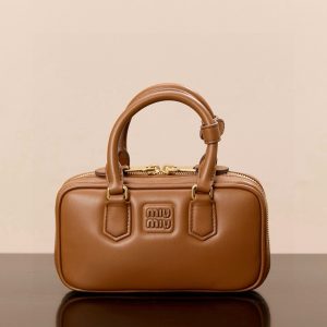 Miu Miu Arcadie Mini Réplica de Lujo 1:1 en Piel Auténtica, Envío Rápido 1119261454 - front view | Arcadie